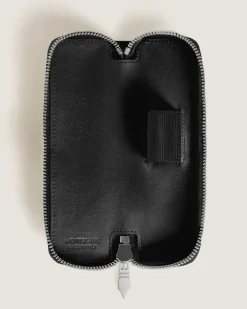 Etui für 5 Schreibgerät mit Reißverschluss aus Sartorial Leder - Schwarz - Leder - MB220372 - Schreibgeräteetuis