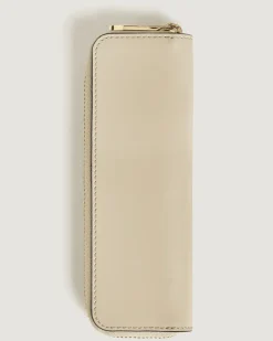 Etui für 1 Schreibgerät mit Reißverschluss aus Meisterstück Leder - Wolkiges Beige - Leder - MB221446 - Schreibgeräteetuis
