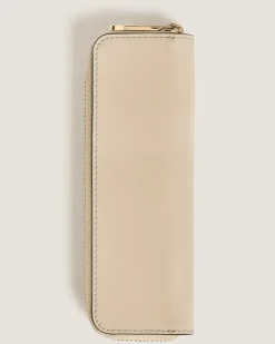 Etui für 1 Schreibgerät mit Reißverschluss aus Meisterstück Leder - Wolkiges Beige - Leder - MB221446 - Schreibgeräteetuis