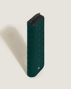 Etui für 1 Schreibgerät mit Reißverschluss aus Extreme Leder - British Green - Leder - MB220252 - Schreibgeräteetuis