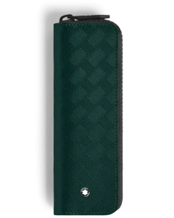 Etui für 1 Schreibgerät mit Reißverschluss aus Extreme Leder - British Green - Leder - MB220252 - Schreibgeräteetuis