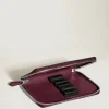 Etui für 5 Schreibgerät mit Reißverschluss aus Sartorial Leder - Cassis - Leder - MB199384 - Schreibgeräteetuis