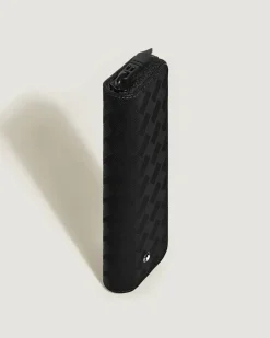 Etui für 1 Schreibgerät mit Reißverschluss aus Extreme Leder - Schwarz - Leder - MB220251 - Schreibgeräteetuis