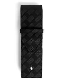 Etui Montblanc Envelope für 2 Schreibgerät - Schwarz - Leder - MB220014 - Schreibgeräteetuis