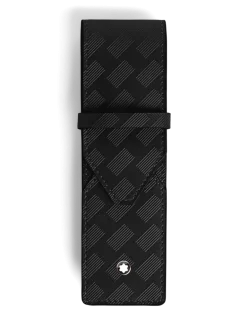Etui Montblanc Envelope für 2 Schreibgerät - Schwarz - Leder - MB220014 - Schreibgeräteetuis