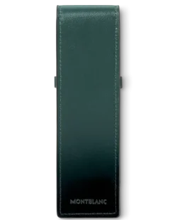 Etui Montblanc Envelope für 2 Schreibgerät - Sfumato-British Green - Leder - MB198285 - Schreibgeräteetuis