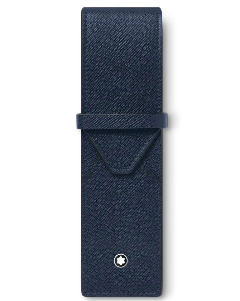 Etui Montblanc Envelope für 2 Schreibgerät - Tintenblau - MB131744 - Schreibgeräteetuis