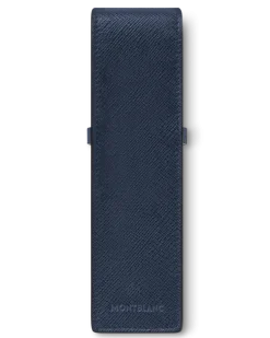 Etui Montblanc Envelope für 2 Schreibgerät - Tintenblau - MB131744 - Schreibgeräteetuis