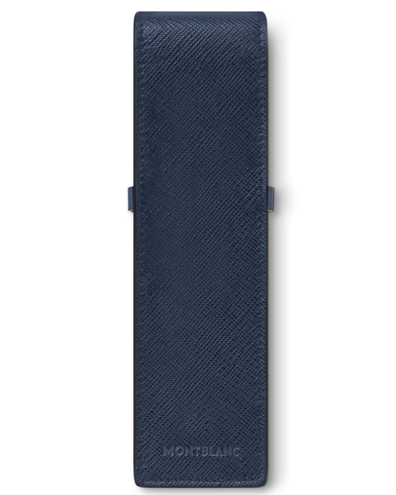 Etui Montblanc Envelope für 2 Schreibgerät - Tintenblau - MB131744 - Schreibgeräteetuis
