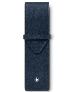 Etui Montblanc Envelope für 2 Schreibgerät - Tintenblau - MB131744 - Schreibgeräteetuis