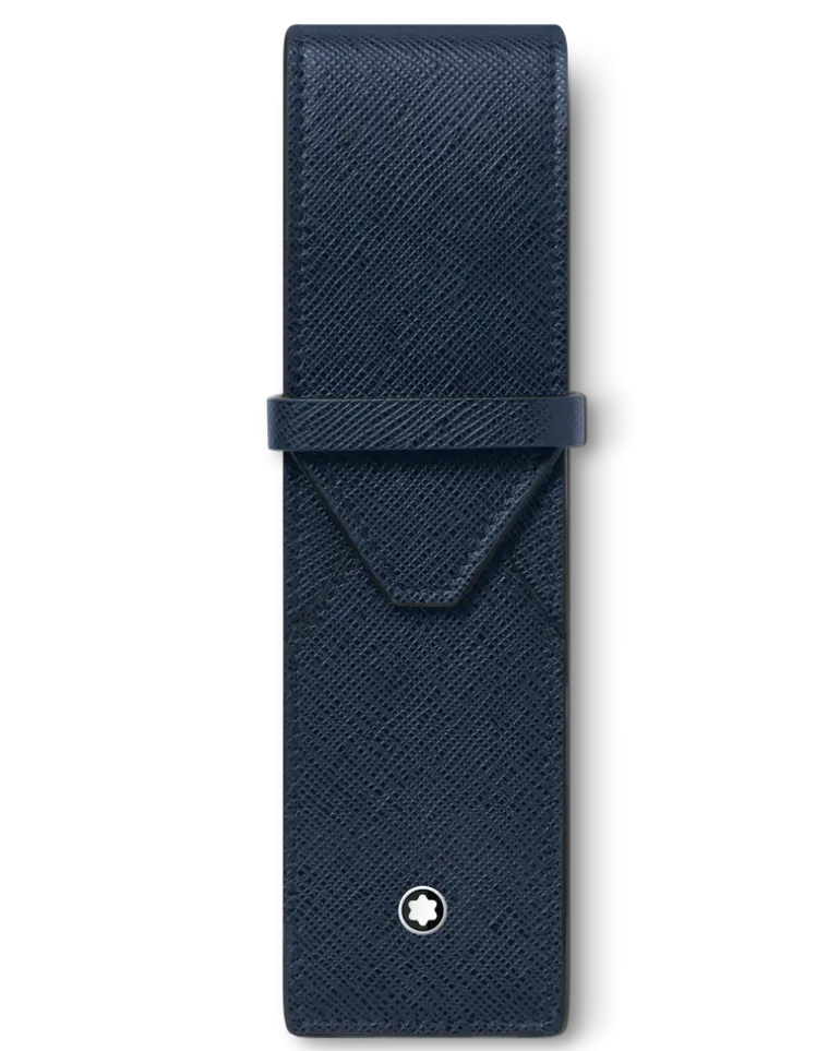 Etui Montblanc Envelope für 2 Schreibgerät - Tintenblau - MB131744 - Schreibgeräteetuis