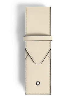 Etui Montblanc Envelope für 2 Schreibgerät - Wolkiges Beige - Leder - MB199334 - Schreibgeräteetuis
