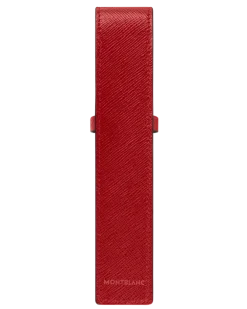 Etui Montblanc Envelope für 1 Schreibgerät - Red - Leder - MB130835 - Schreibgeräteetuis