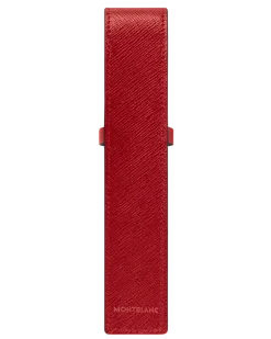 Etui Montblanc Envelope für 1 Schreibgerät - Red - Leder - MB130835 - Schreibgeräteetuis