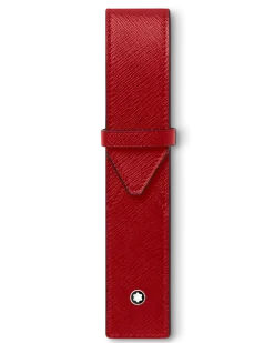 Etui Montblanc Envelope für 1 Schreibgerät - Red - Leder - MB130835 - Schreibgeräteetuis