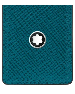 Etui Montblanc Envelope für 1 Schreibgerät - Petrolblau - MB131743 - Schreibgeräteetuis