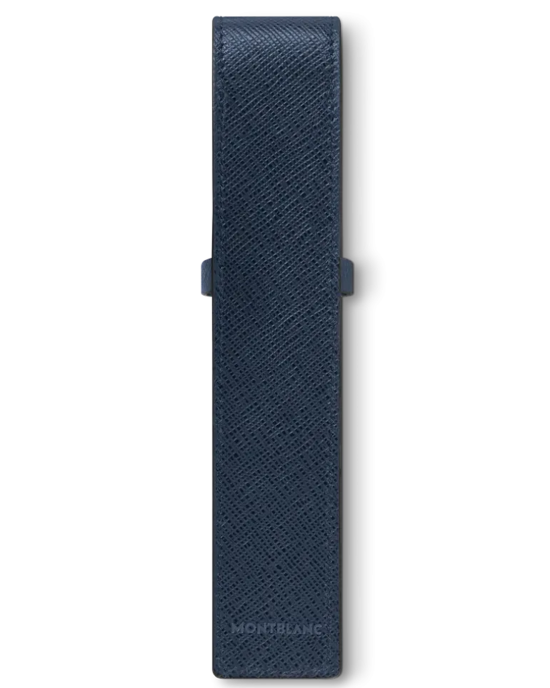Etui Montblanc Envelope für 1 Schreibgerät - Tintenblau - MB131740 - Schreibgeräteetuis