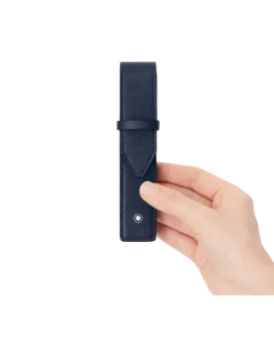 Etui Montblanc Envelope für 1 Schreibgerät - Tintenblau - MB131740 - Schreibgeräteetuis