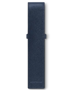 Etui Montblanc Envelope für 1 Schreibgerät - Tintenblau - MB131740 - Schreibgeräteetuis