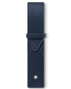 Etui Montblanc Envelope für 1 Schreibgerät - Tintenblau - MB131740 - Schreibgeräteetuis