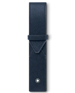 Etui Montblanc Envelope für 1 Schreibgerät - Tintenblau - MB131740 - Schreibgeräteetuis