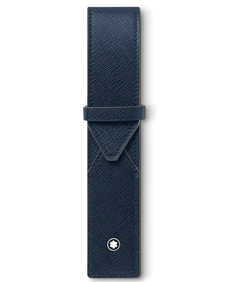 Etui Montblanc Envelope für 1 Schreibgerät - Tintenblau - MB131740 - Schreibgeräteetuis