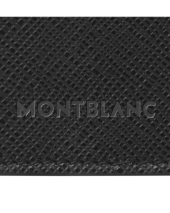 Etui Montblanc Envelope für 2 Schreibgerät - Schwarz - Leder - MB130751 - Schreibgeräteetuis