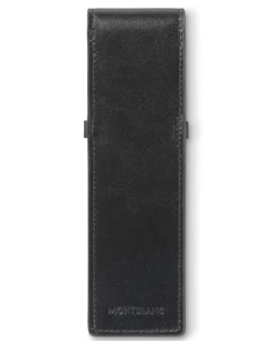 Etui Montblanc Envelope für 2 Schreibgerät - Schwarz - Leder - MB198354 - Schreibgeräteetuis