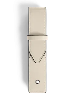 Etui Montblanc Envelope für 1 Schreibgerät - Wolkiges Beige - Leder - MB199330 - Schreibgeräteetuis