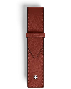 Etui Montblanc Envelope für 1 Schreibgerät - Red Oak - Leder - MB223083 - Schreibgeräteetuis