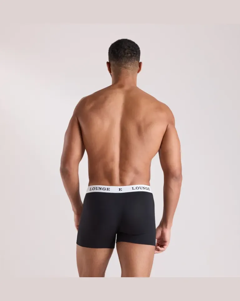 Everyday Herren-Boxer (3er Paket) - Schwarz Multi Black