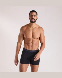 Everyday Herren-Boxer (3er Paket) - Ganz Schwarz Black