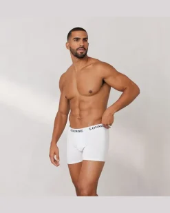 Everyday Herren-Boxer (3er Paket) - Weiß White