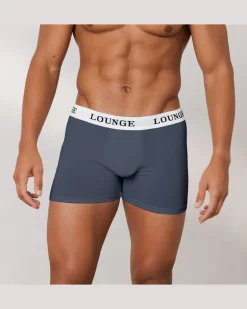 Everyday Herren-Boxer (3er Paket) - Geräuchertes Blau Blue