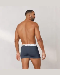Everyday Herren-Boxer (3er Paket) - Geräuchertes Blau Blue