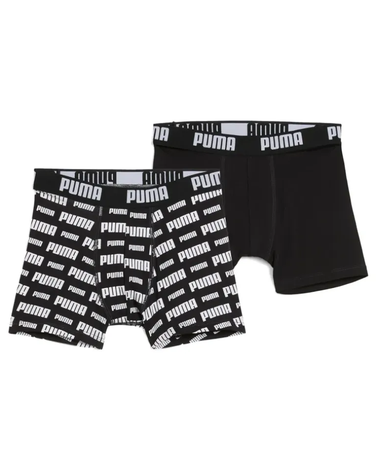 Everyday Logo Boxershorts Teenager (2er-Pack), Kleidung, Schwarz