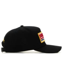 2124 Exterior: Cotton Cappelli Hat Black