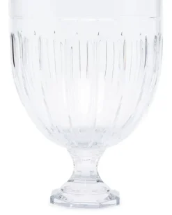 Facettierte Coraline Vase 33,7cm - Nude