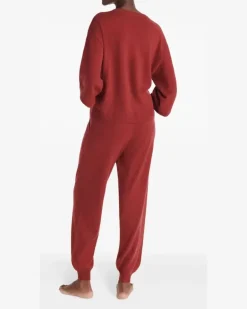 Famous Pyjama-Pullover - Braun