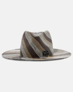 Fedora aus Stroh Braun