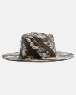 Fedora aus Stroh Braun