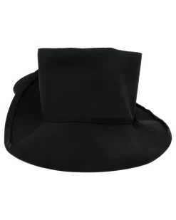 Fedora aus Wolle - Schwarz