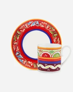 Fine Porcelain Espresso Set - Espressotassen Mehrfarbig