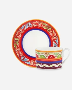 Fine Porcelain Tea Set - Teetassen Mehrfarbig