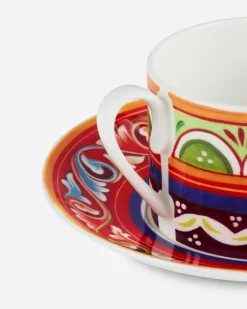 Fine Porcelain Tea Set - Teetassen Mehrfarbig