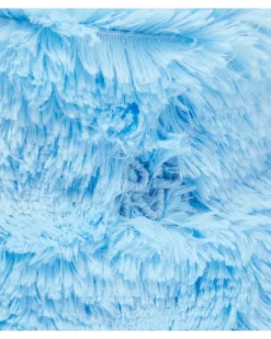 Fischerhut aus Teddyfell Blau
