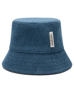 Fischerhut mit Logo-Patch - Blau