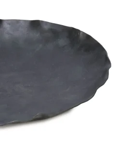 Flache Schale - Schwarz