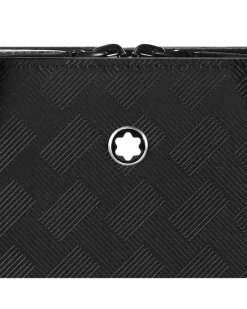 Flache Schreibmappe aus Extreme Leder - Schwarz - Leder - MB129962 - Dokumententaschen