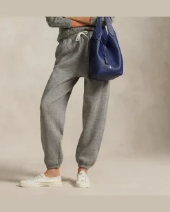 Fleece-Jogginghose mit Tunnelzug Grey